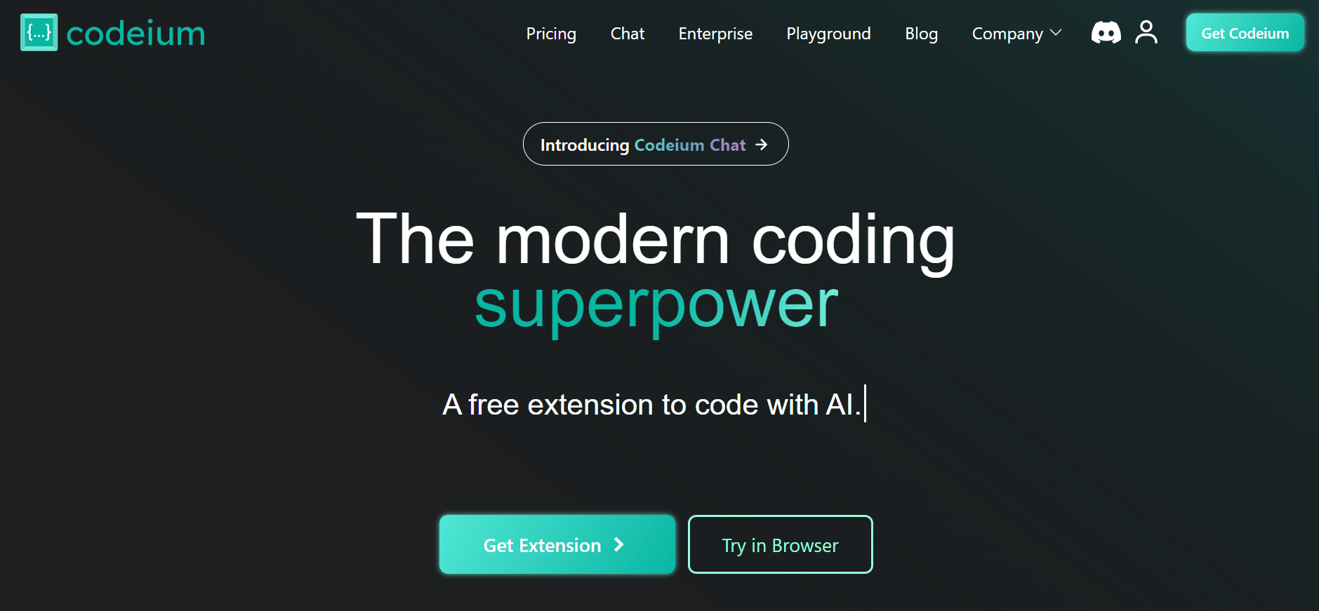 Codeium - AI Solution for Your Modern Coding Needs