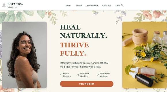 Naturopath website
