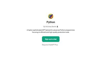  Python - for Advanced Python Programmers