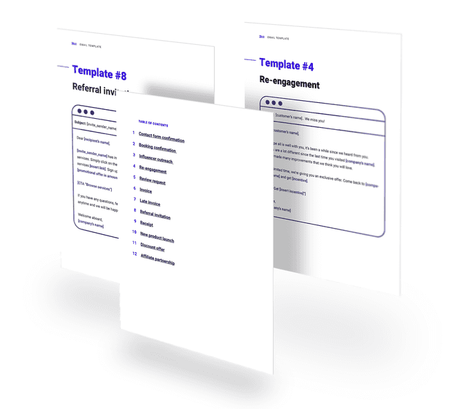 Here's what you can expect to gain from our email templates: