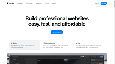 Ycode – Build Professional Websites with Ease