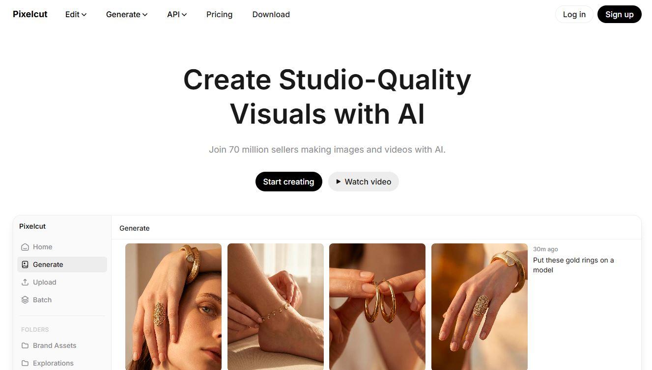 Pixelcut AI - AI Background Generation Tool