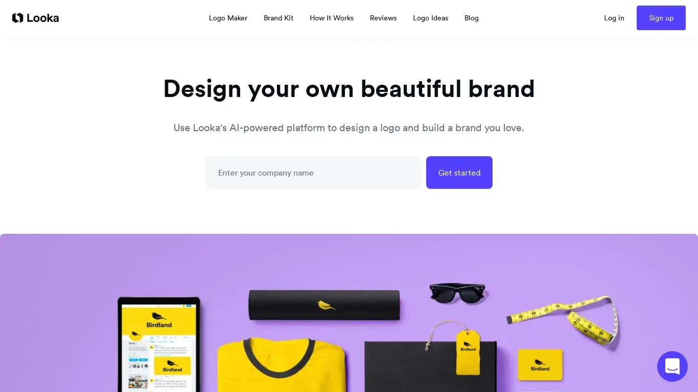 Looka - AI Logo Design and Branding