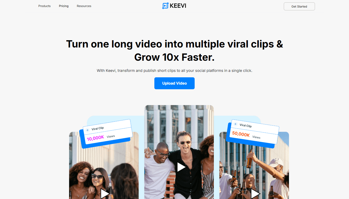 Keevi - Make Viral Clips in Minutes