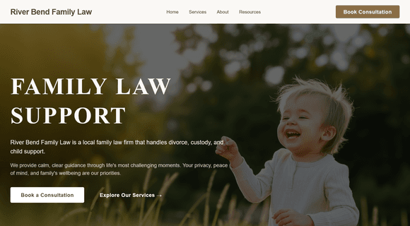 Family law website