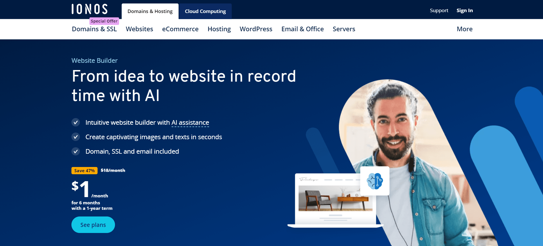 Ionos - Professional Website Builder