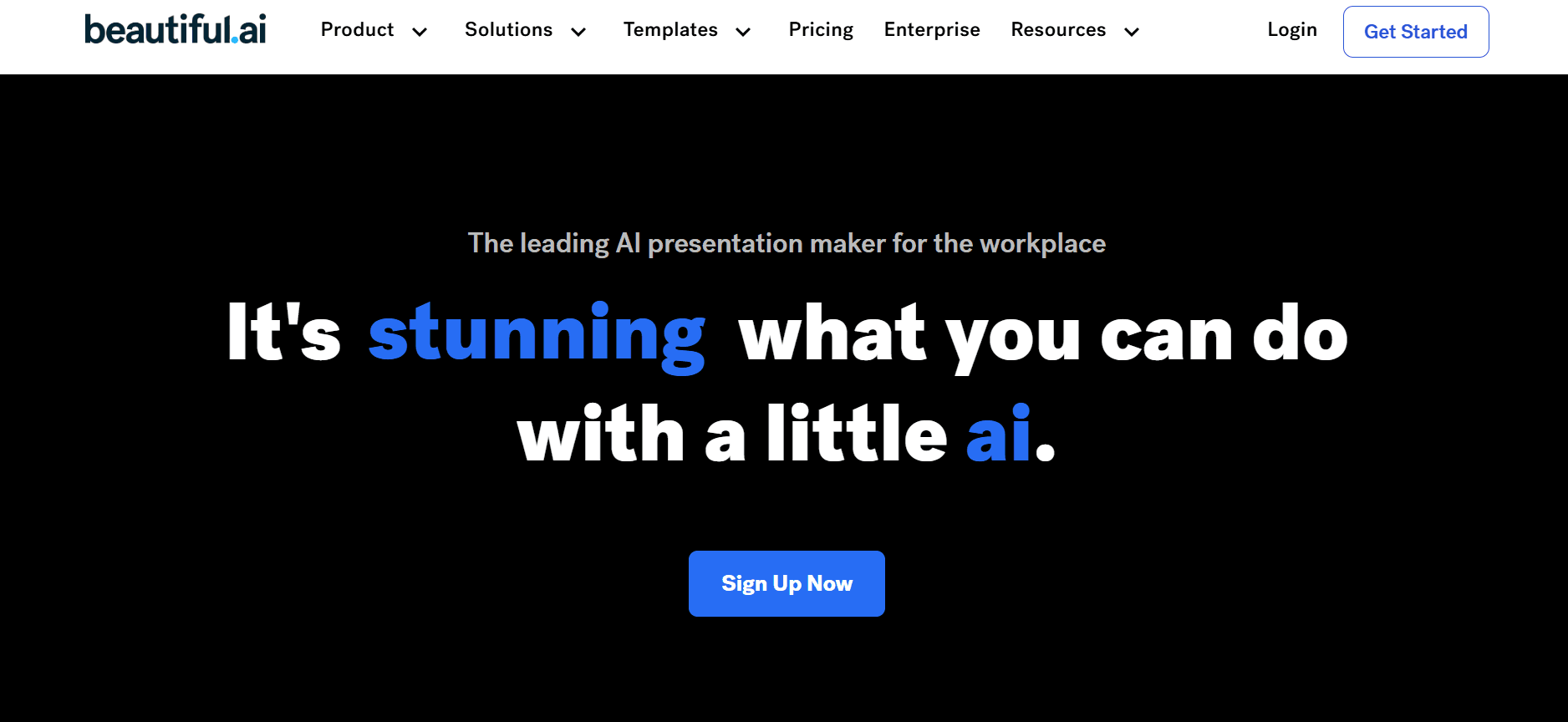 Beautiful.ai - Effortlessly Stunning AI-Powered Presentations