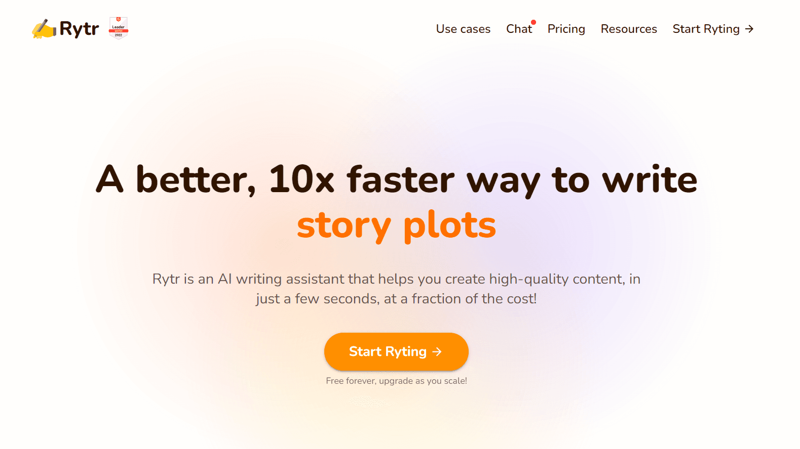 Rytr - Writing Assistant for Generating High-Quality Content