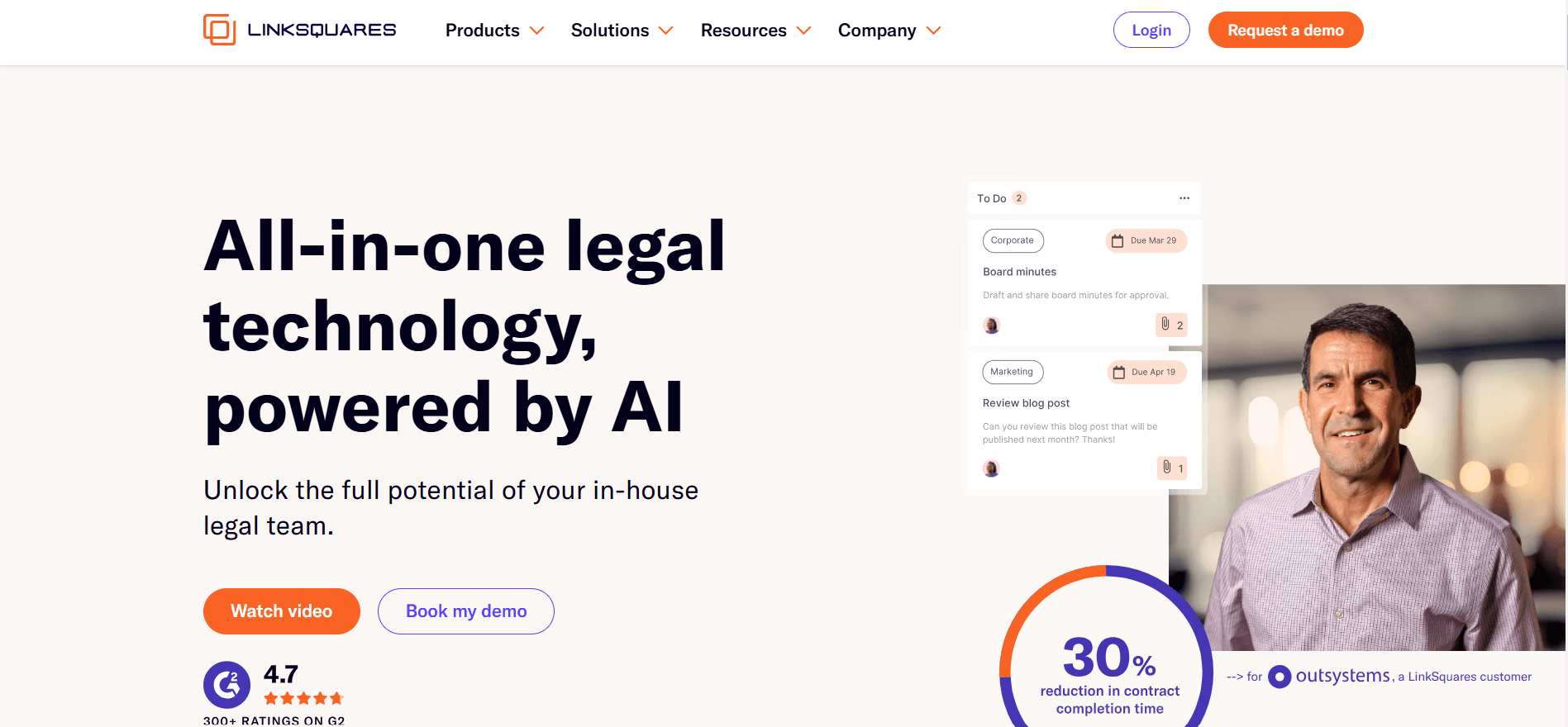 LinkSquares - AI-Powered Management to Eliminate Contract Chaos