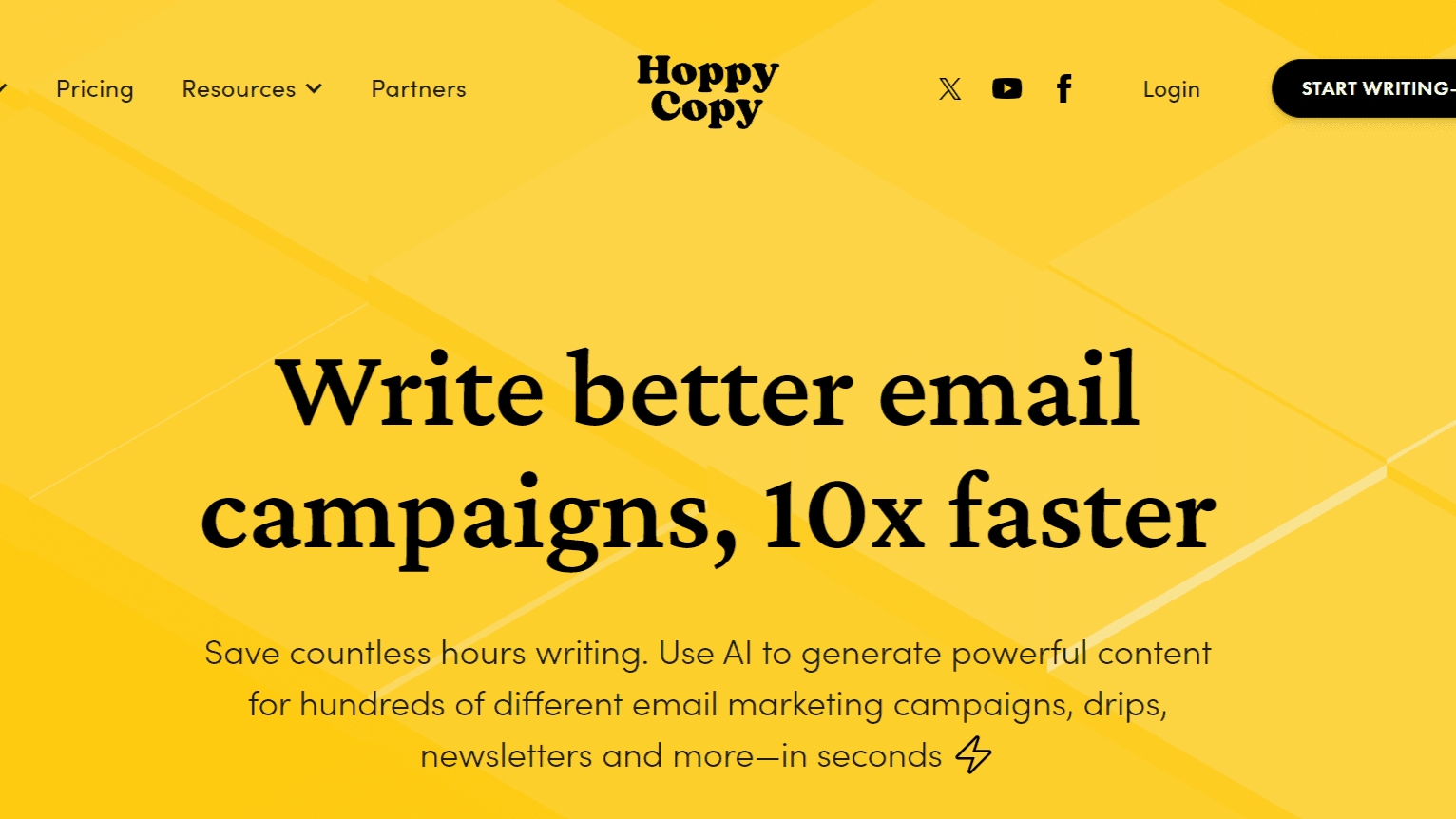 Hoppy Copy - Generate Email Marketing Copy Effortlessly 