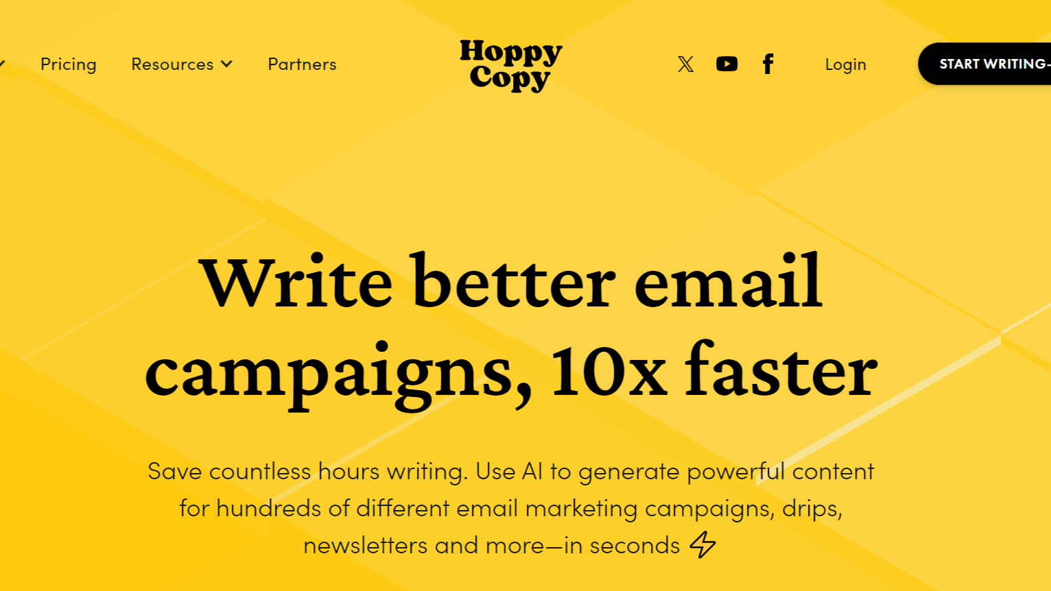 Hoppy Copy - Generate Email Marketing Copy Effortlessly