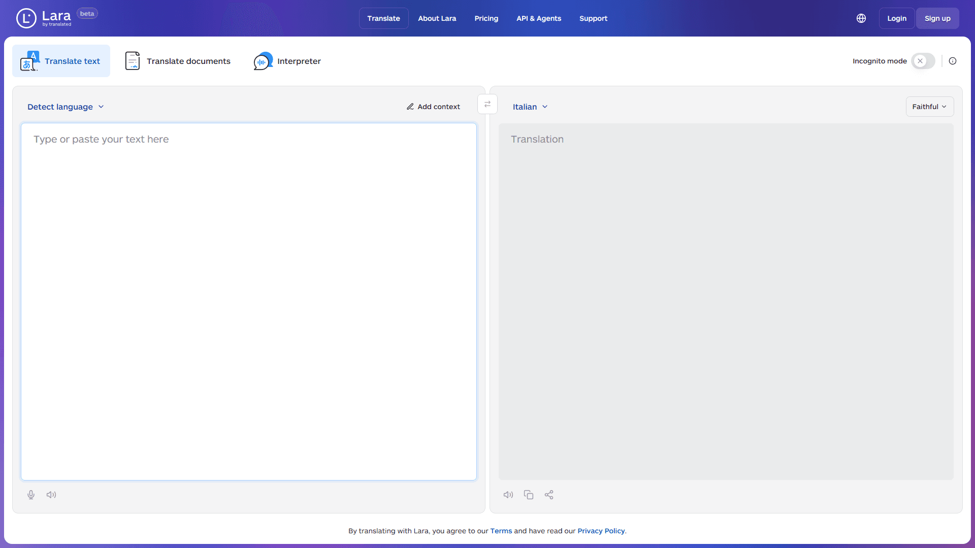 Lara Translate – Accurate AI-Powered Document & Text Translation