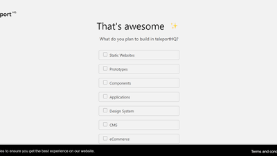  TeleportHQ - Low-Code Website Building and Publishing