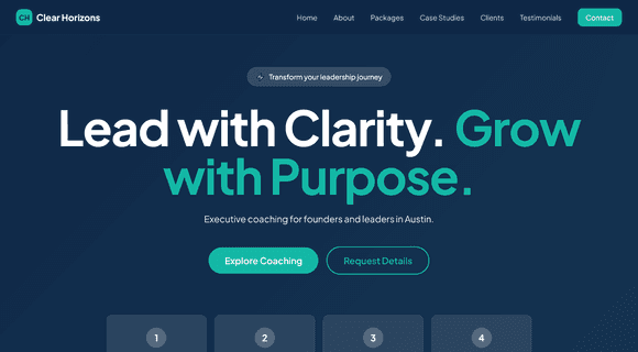 Coaching website