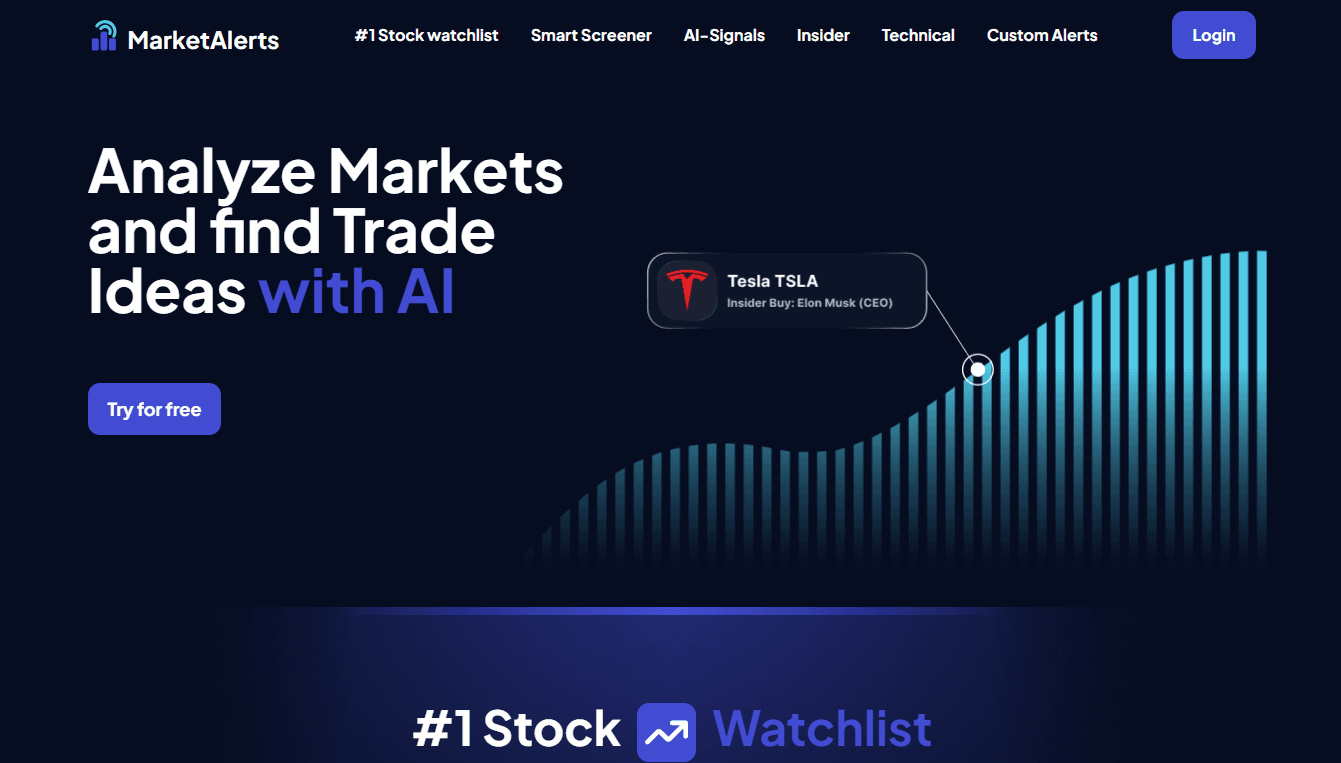 MarketAlerts AI – Get Financial Insights in Real Time