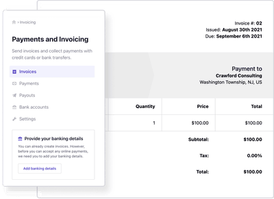 Online Payments and Invoicing