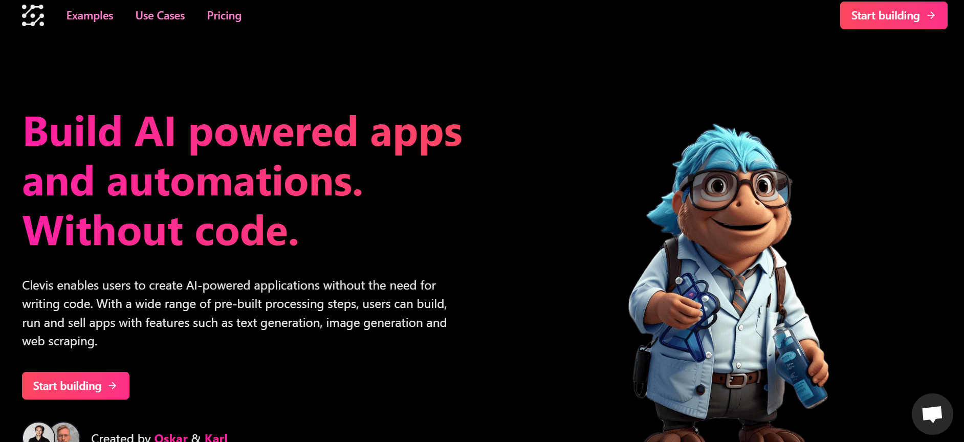 Clevis - Effortless AI App Development, No Coding Skills Required