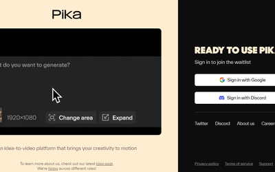 Pika - for Generating Movie Magic