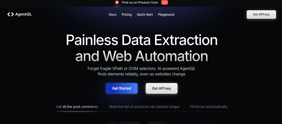 AgentQL - Extract Data and Automate Processes | B12