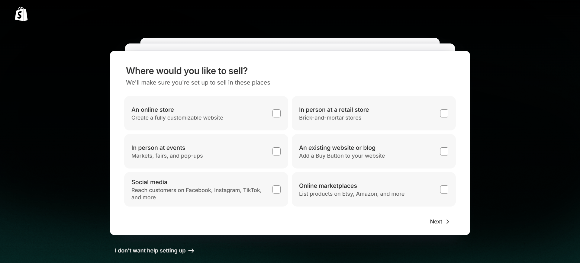 Shopify - AI-Assisted Website Building
