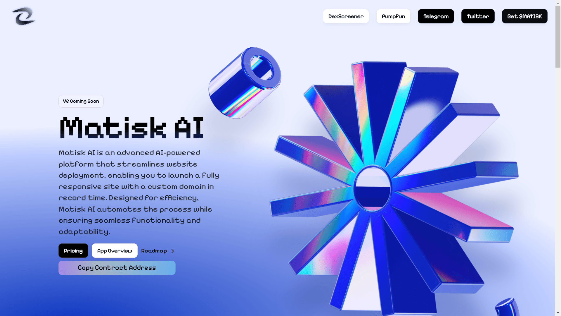 Matisk AI – The Future of No-Code Website Deployment