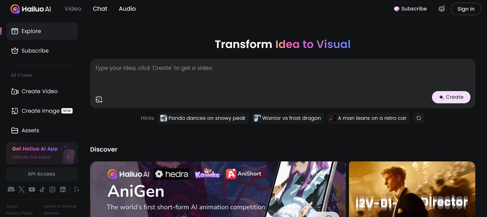 Hailuo Video - AI-Powered Platform to Create Engaging Videos