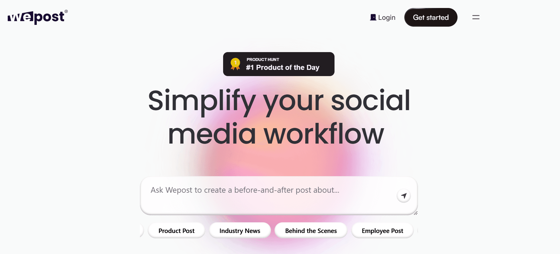 Wepost - Generate On-Brand Creatives with Automated Content Marketing Solutions