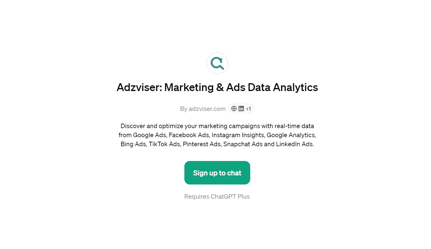 Adzviser: Marketing & Ads Data Analytics - Boost Your Ad Strategy