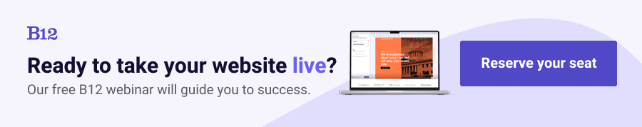 Ready to take your website live?