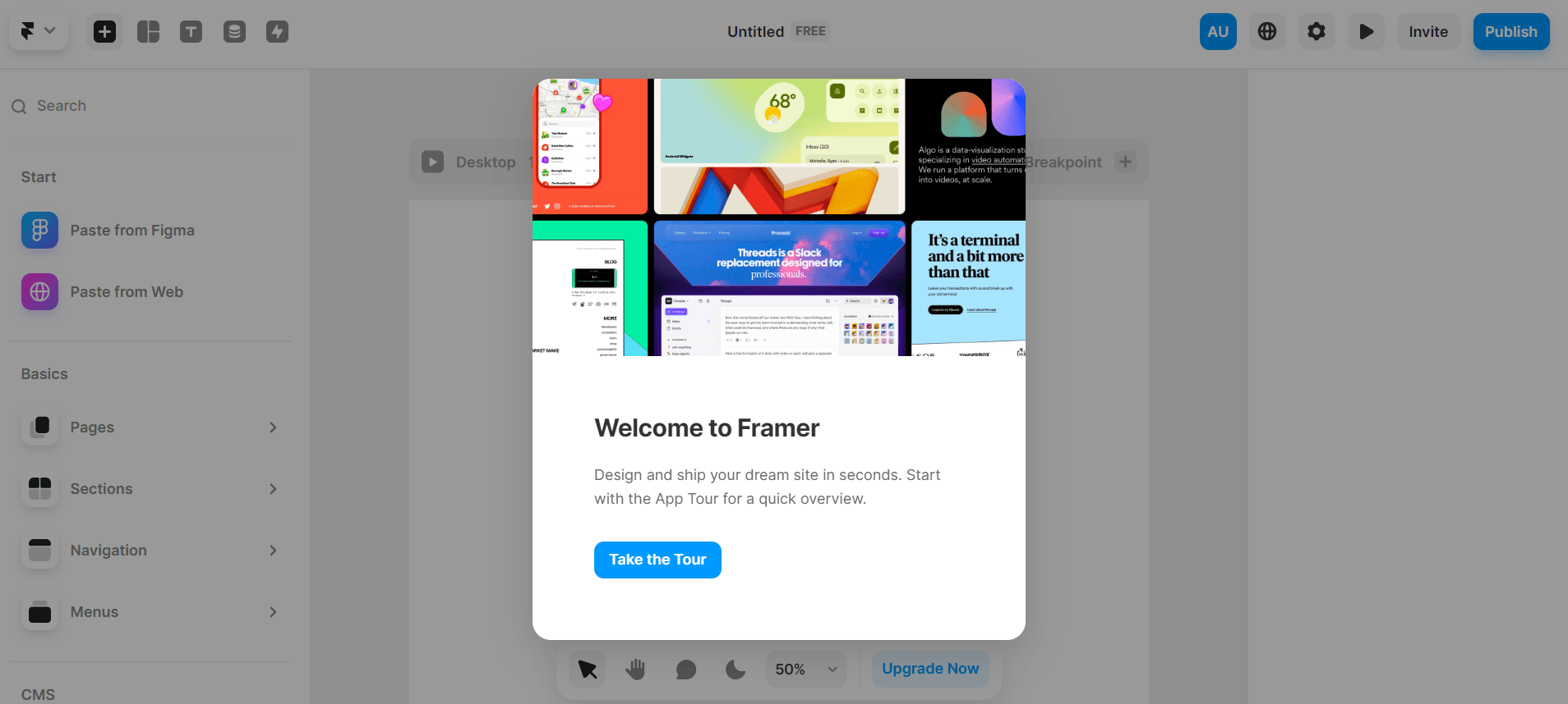 Framer AI - AI-Powered Website Creation