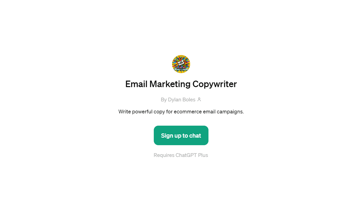 Email Marketing Copywriter - Get Engaging Email Copy