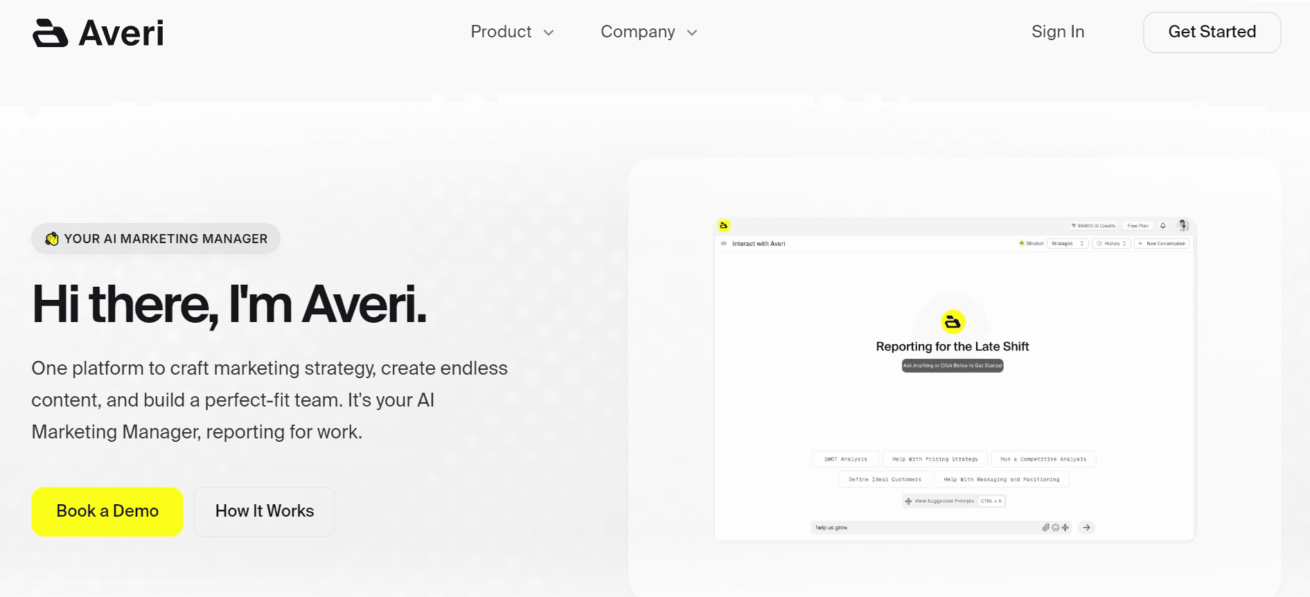 Averi AI - AI Marketing Manager That Never Sleeps