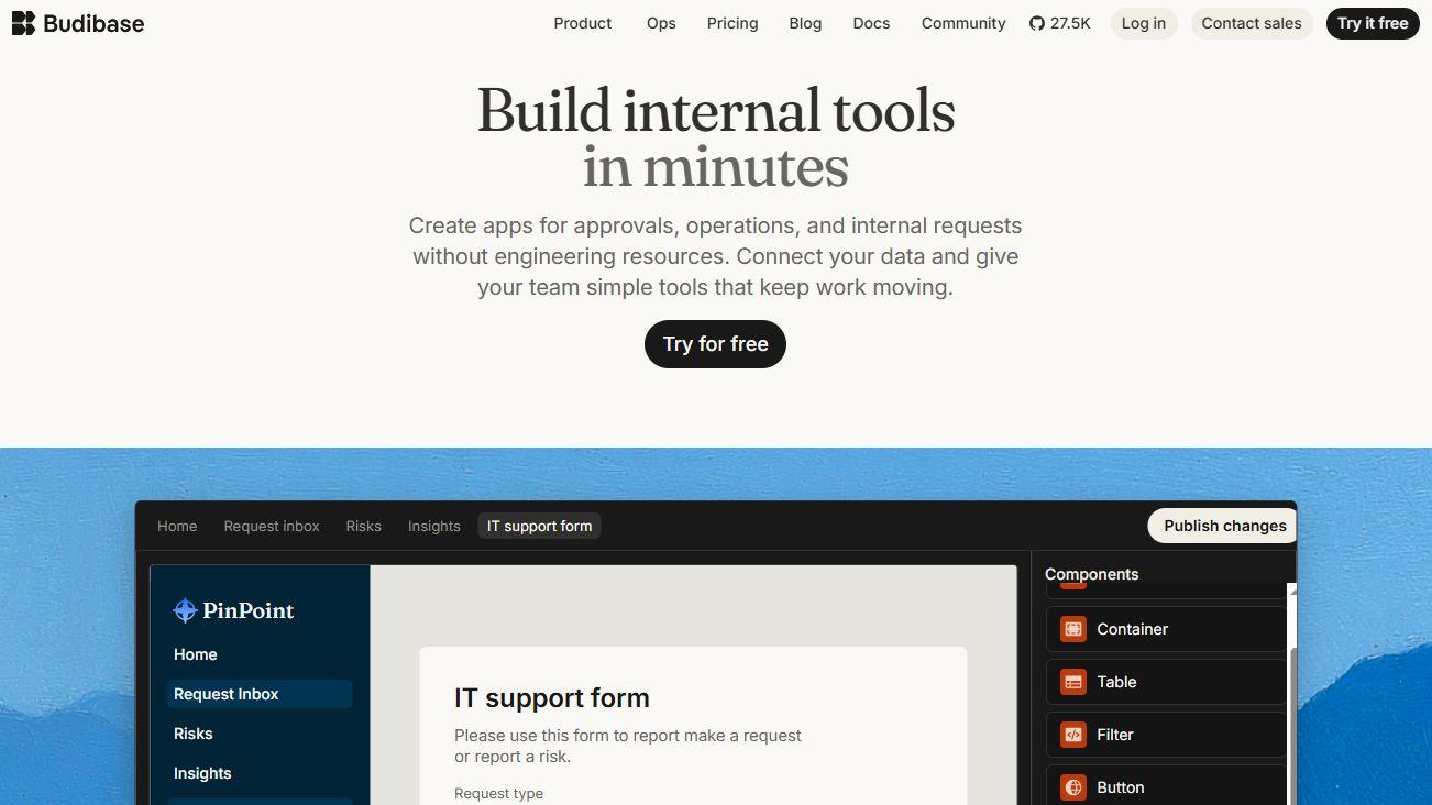 Budibase – Design and Deploy Internal Apps Faster Without Starting From Scratch