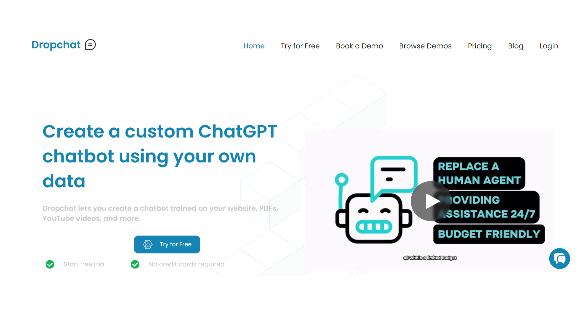 Dropchat - Custom ChatGPT Creation
