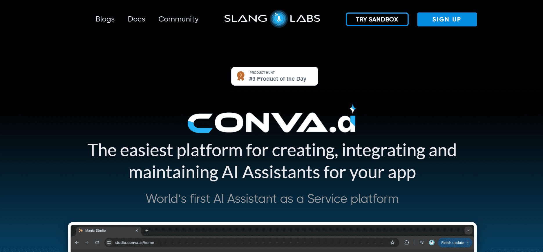 Conva.AI - Platform for Creating AI Assistants