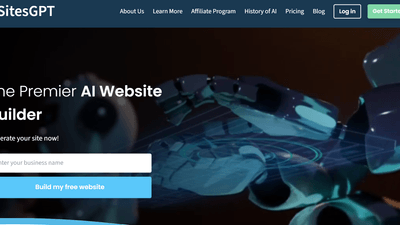 SitesGPT - AI-Driven Website Builder