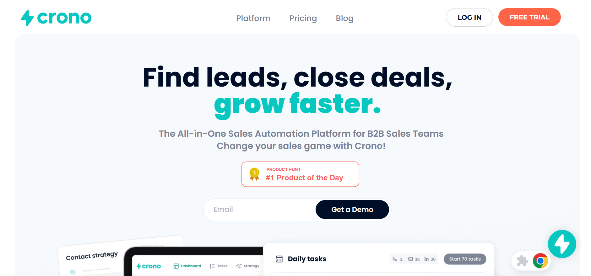 Crono - Automate Your Sales Pipeline and Find Deals Faster