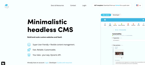 Easyweb - Minimalistic Headless CMS | B12