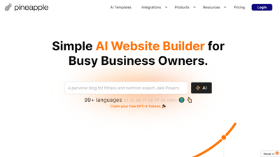 Pineapple AI Website Builder - Is It Easy to Use?