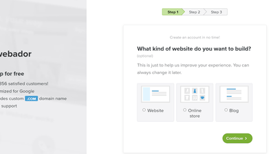 Webador - Creating Your Own Website