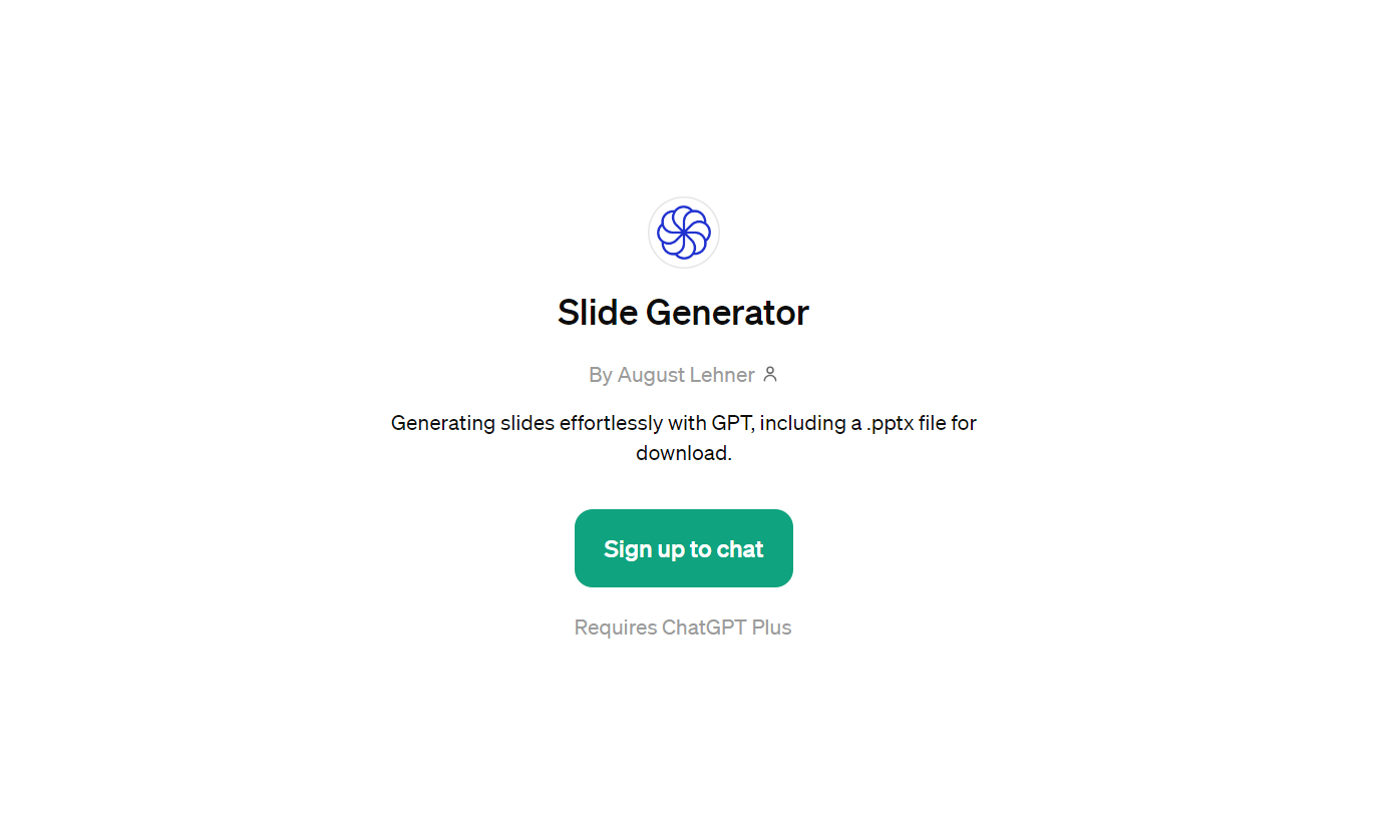 Slide Generator - Convenient Presentation Creation