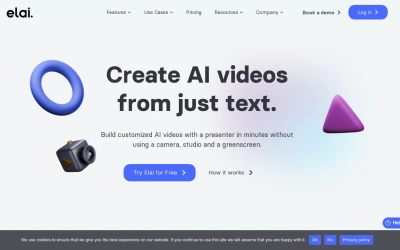 AI Video Creation with Elai - Transform Text to Engaging Videos