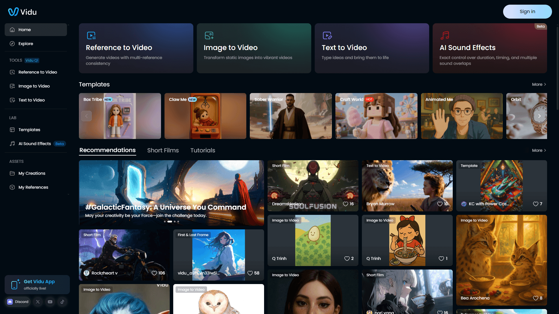 Vidu AI – Transform Images and Text into Captivating Videos