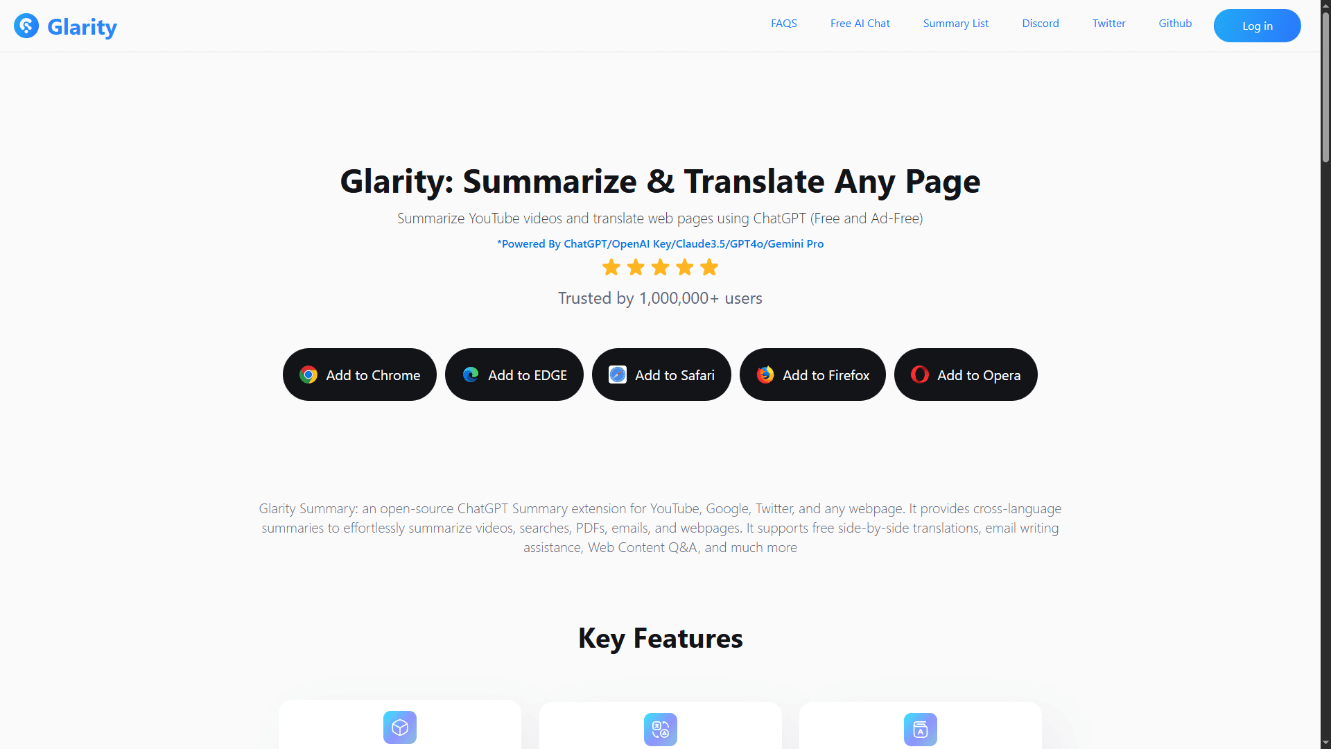 Glarity – Simplify Online Reading & Writing with AI