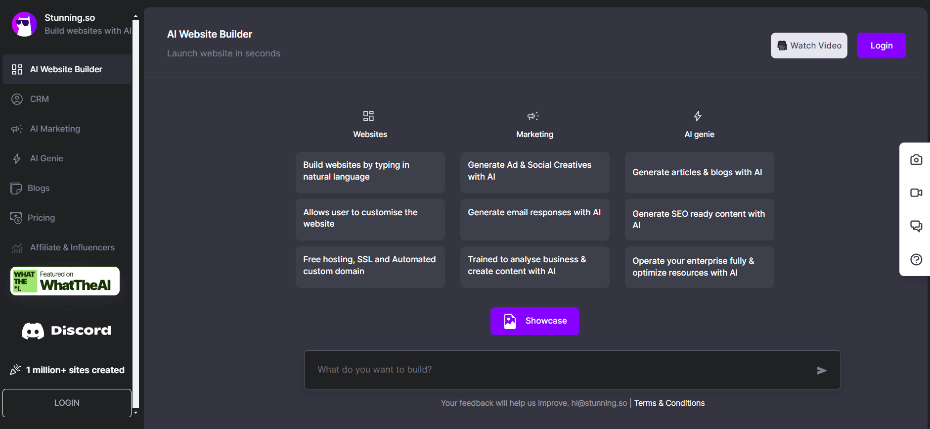 Stunning - Quickly Create Professional Websites with AI