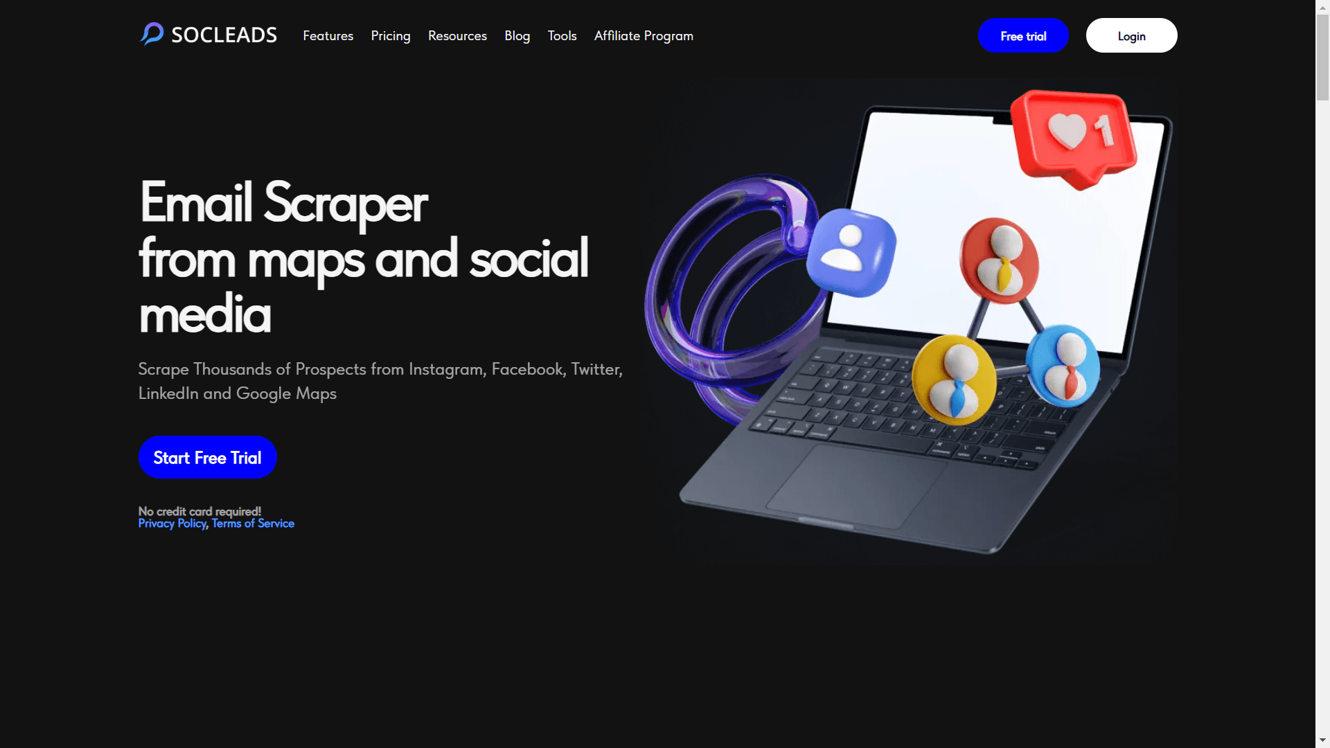 SocLeads – The Ultimate Social Media Email Scraper