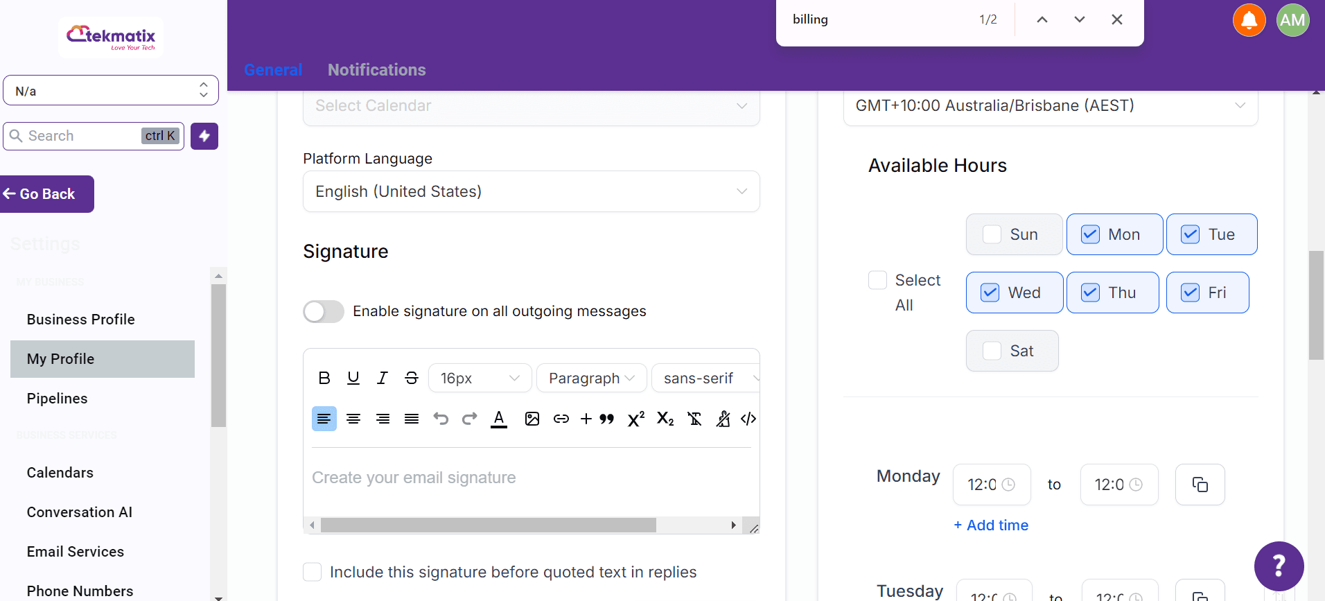 TekMatix - Create a White-Label, Custom-Domain Website