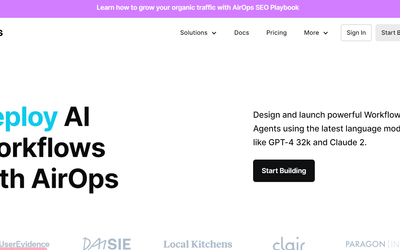 Airops - Create and Deploy Your Own AI Workflows