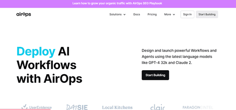 Airops - Create and Deploy Your Own AI Workflows | B12