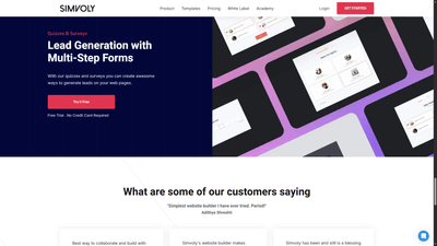 Simvoly - Build Websites, Funnels, and Stores